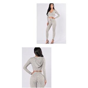 Grey FashionNova Set ♥︎